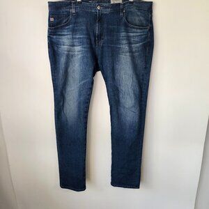 AG Adriano Goldschmied Tellis Modern Slim Jeans Men’s 38x32 Denim 360 Stretch